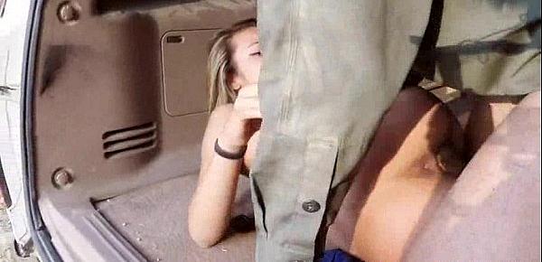  Border patrol officer scores hot mexican chick 1 4